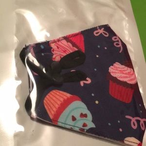 YOUTH mask cotton face mask CUPCAKE dessert print